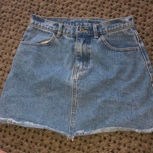 brandy melville denim skirt